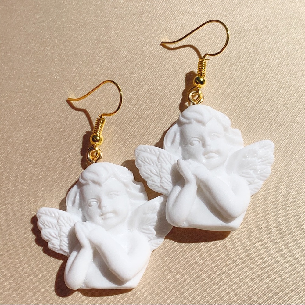 Angel Cherub Cupid Earrings